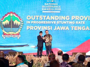 Progresif Atasi Stunting, Ahmad Luthfi Raih National Governance Award 2026