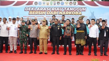 Satgas Anti Narkoba Resmi Dibentuk, Riau Bergerak Serentak Lawan NAPZA