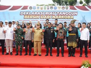Satgas Anti Narkoba Resmi Dibentuk, Riau Bergerak Serentak Lawan NAPZA