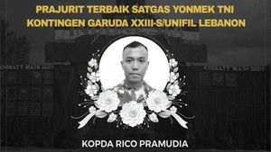 Prajurit TNI Kembali Gugur di Lebanon, Panglima Sampaikan Dukacita