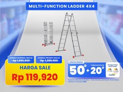Tangga Multifungsi Banting Harga di Transmart Full Day Sale, Jadi Segini