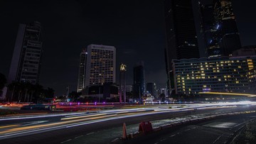 Aksi Hemat Energi, Jakarta Gelap Sejam saat Peringatan Hari Bumi