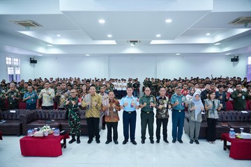 BNPP Gelar Kuliah Umum, Ajak Mahasiswa Gerakkan Ekonomi di Perbatasan