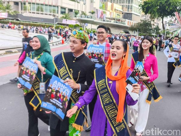 CFD Jadi Ajang Edukasi Pendaftaran Abang None Jakpus