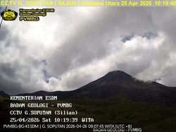 Gunung Soputan Waspada, Daerah Berbahaya Berada di Radius 2,5 Kilometer