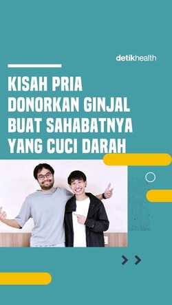 Video Haru, Pria Ini Rela Donorkan Ginjal untuk Sahabat yang Sakit Kronis