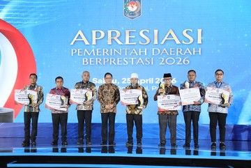 Mendagri Dorong Kompetisi Antardaerah Lewat Apresiasi Berprestasi