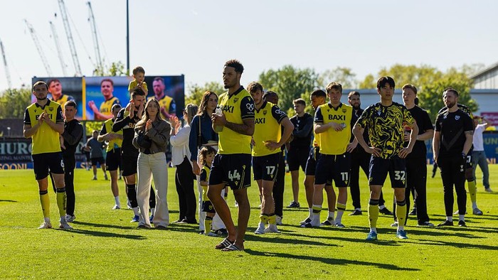 Usai dua musim berlaga di Championship, Oxford United kembali turun ke League One.