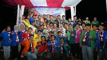 Camping Kebangsaan di Riau: Polri dan Mahasiswa Bersatu Lawan Karhutla-Narkoba