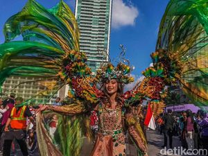 Ratusan Peserta Ramaikan Parade Inspirasi Diri di CFD Jakarta