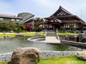 Nuansa Jepang yang Tenang, Taman Doa PIK2 Jadi Ruang Refleksi Umat