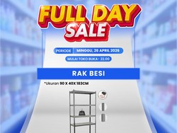 Rak Besi Banting Harga di Transmart Full Day Sale, Jadi Semurah Ini