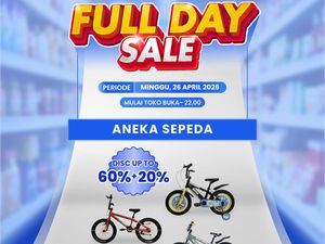 Serbu! Aneka Sepeda Banting Harga di Transmart Full Day Sale