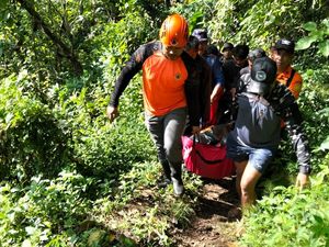 Wisatawan Sleman Ditemukan Tewas Tenggelam di Air Terjun Tembok Barak