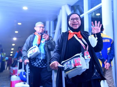 359 Calon Haji Samarinda Terbang ke Tanah Suci