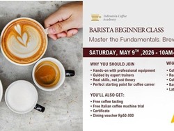 Barista Beginner Class! Cara Tepat Memulai Karier di Dunia Kopi dari Nol