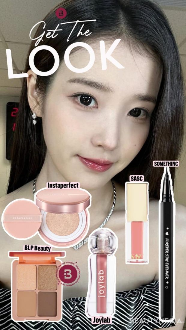 Get The Look: Soft Glam Makeup ala IU Pakai Produk Lokal