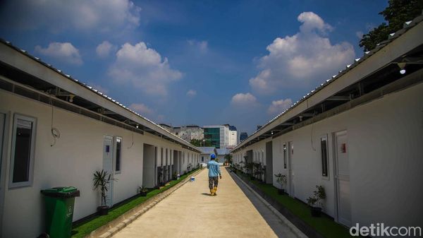 Huntara Senen Hampir Rampung, Siap Tampung Warga Relokasi