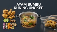 Resep Bumbu dan Cara Bikin Ayam Ungkep Frozen Food
