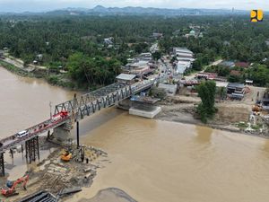 KemenPU Targetkan Jembatan Krueng Tingkeum di Aceh Beroperasi Juli 2026