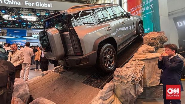 Jetour T2 i-DM saat pameran Beijing Auto Show 2026