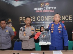 Kapal Asal Filipina Terdampar di Laut Gorontalo Utara, Bawa 1,9 Ton Sianida