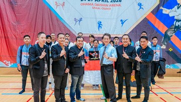 Kontingen Polri Raih Juara Umum di Kejuaraan Taekwondo Osaka 2026