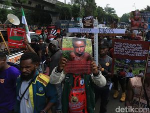 Mahasiswa Papua Gelar Aksi di Jakarta, Tuntut Hentikan Kekerasan di Puncak