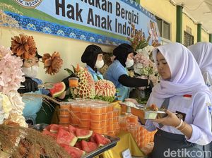 Ada MBG ala Prasmanan di Perpisahan Siswa SMKN 1 Sukaraja Sukabumi