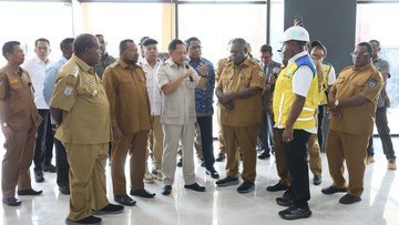 Mendagri Tinjau Pembangunan Kawasan Pusat Pemerintahan Papua Barat Daya