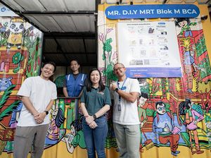 Dukung Pengelolaan Sampah, MR.D.I.Y. Hadirkan Waste Station di MRT Blok M