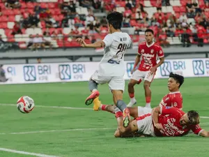Babak I: Bali United Ungguli PSM Makassar 1-0