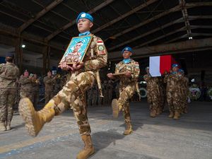 Penghormatan Terakhir UNIFIL untuk Prajurit Praka Rico yang Gugur di Lebanon