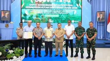 Hadapi Ancaman El Nino, Polda Riau dan Forkopimda Perkuat Mitigasi Karhutla