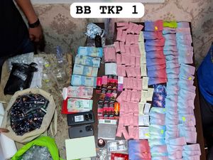 Temuan Ratusan Vape Narkoba di TKP ABG Disekap di Hotel Jakut