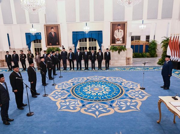Potret Reshuffle Kabinet Merah Putih, Prabowo Lantik Pejabat Baru