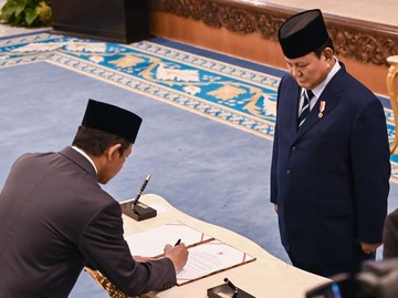 Daftar Pejabat yang Akan Dilantik Prabowo Sore Ini di Istana