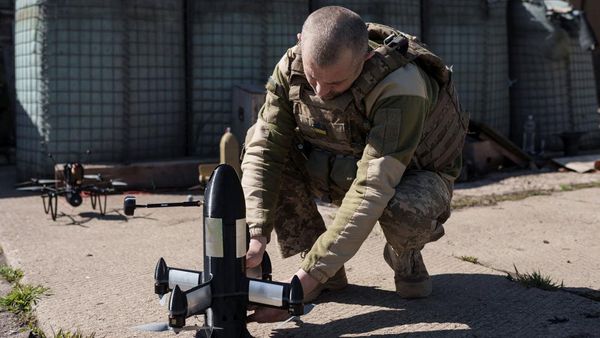 Ukraina Siapkan Drone Interceptor di Garis Depan Donetsk