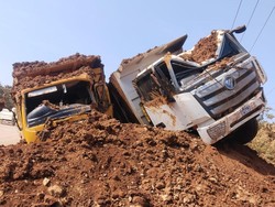 2 Truk Tabrakan gegara Rem Blong di Area Tambang Nikel Lutim, 1 Sopir Tewas