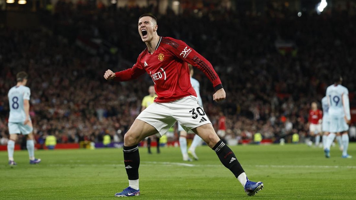 Benjamin Sesko lebih percaya diri melawan Man City selelah Man United menang besar atas Sabah. (Foto: Action Images via Reuters/Jason Cairnduff)