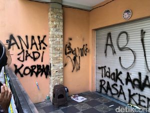 Little Aresha Daycare Kini Penuh Coretan, Hasto Minta Warga Tak Main Hakim