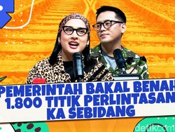 Pemerintah Bakal Benahi 1.800 Titik Perlintasan KA Sebidang
