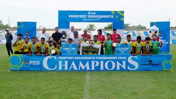 Freeport Gelar FGT 2026, Jadi Ruang Bibit Muda Sepak Bola