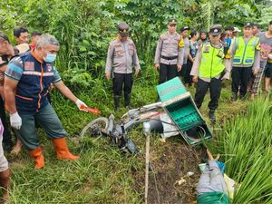 Jatuh dari Motor, Wanita Sragen Tewas Tersengat Listrik Jebakan Tikus di Sawah