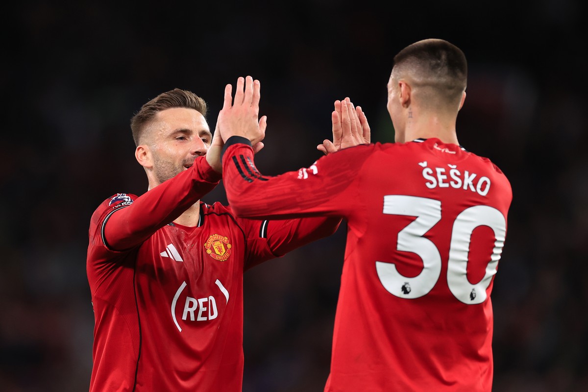 MU hanya berjarak dua poin dari Liga Champions. Foto: Simon Stacpoole/Offside/Offside via Getty Images