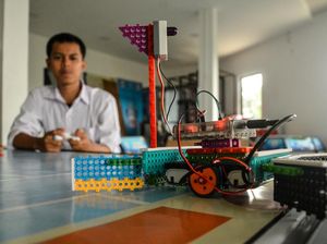 Pelatihan Robotik Asah Kreativitas Siswa di Tangsel