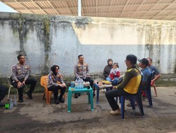 Polrestabes Palembang Gelar Aksi Bersih dan Serap Aspirasi Warga