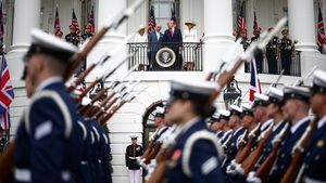 Trump Sambut Raja Charles III di Gedung Putih