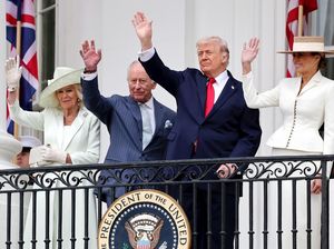 Video: Raja Charles Makan Malam Bareng Trump di Gedung Putih