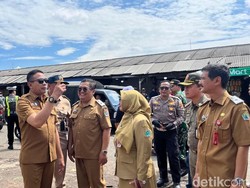 Ribuan Lapak Pedagang Pasar Gadang Dibongkar